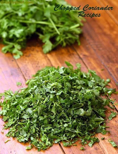 Chopped Green Coriander
