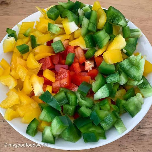 Chopped Capsicum Mix